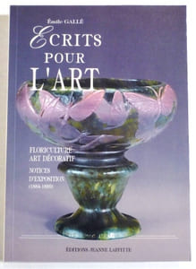 ECRITS POUR L'ART. Floriculture, art décoratif. Notices d'exposition (1884-1889).