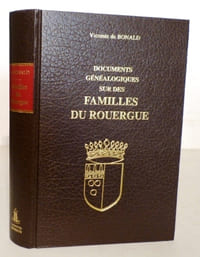DOCUMENTS GENEALOGIQUES SUR DES FAMILLES DU ROUERGUE.