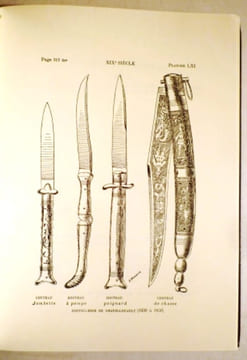 LA COUTELLERIE DES ORIGINES A NOS JOURS. La fabrication ancienne et moderne.TOME III SEUL. PAGE (Camille) .