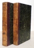 LETTRES VENDEENNES ou correspondance de trois amis en 1823, dédiées au roi.. WALSH (Vicomte).