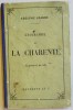 GEOGRAPHIE DE LA CHARENTE.. JOANNE (Adolphe).
