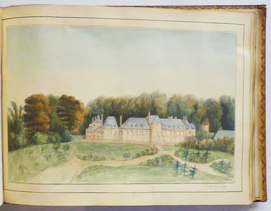RECUEIL D'AQUARELLES, DESSINS ORIGINAUX ET GRAVURES.