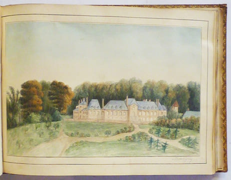 RECUEIL D'AQUARELLES, DESSINS ORIGINAUX ET GRAVURES.. LIBER AMICORUM).