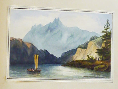RECUEIL D'AQUARELLES, DESSINS ORIGINAUX ET GRAVURES.. LIBER AMICORUM).