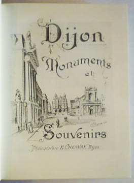DIJON. Monuments et souvenirs.. CHABEUF (Henry).