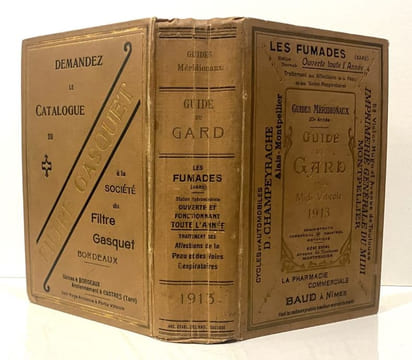 GUIDE DU GARD et du Midi viticole 1913.. GARD) GUIDE DU GARD (Midi viticole )