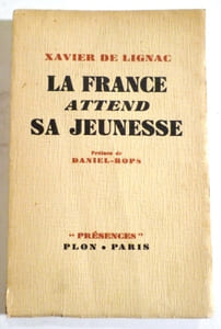 La France attend sa jeunesse.