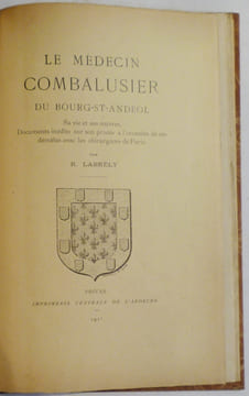 Album Bourguésan. Notices historiques sur le vieux Bourg-Saint-Andéol. Préface par Auguste Le Sourd.. LABRELY (Robert).