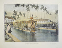 AUTOUR DU MONDE. Aquarelles, souvenirs, voyages. Fascicule XXXVI. TAHITI. Sites & paysages.