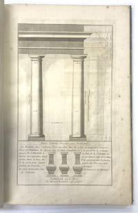 Grand et nouveau Vignole, ou régle des cinq ordres d'architecture selon Jacques Barrozzio de Vignole, augmenté de l'ordre français, avec un traité de géométrie, de la coupe des pierres, des bâtiments et jardins, de charpente, de menuisierie et serrurerie par le Sr Panseron professeur d'architecture et gravé par Vanmaelle.