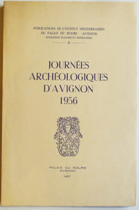 Journées archéologiques d'Avignon 1956.