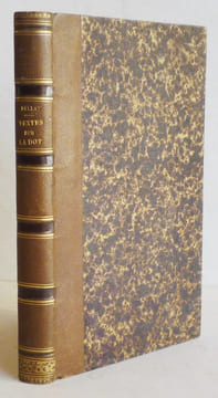 Textes sur la dot traduits et commentés. Cours de 1845-1846.. PELLAT (C. A.).