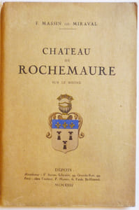 Château de Rochemaure sur le Rhône.