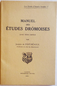 Manuel des études drômoises.