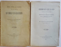 Deux livres de raison du XVe siècle : les Merles de Beauchamps.