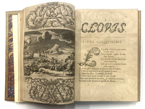 Clovis, ou la France chrestienne.. DESMARETS DE SAINT-SORLIN (Jean).