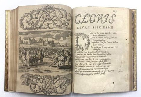 Clovis, ou la France chrestienne.. DESMARETS DE SAINT-SORLIN (Jean).