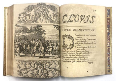 Clovis, ou la France chrestienne.. DESMARETS DE SAINT-SORLIN (Jean).