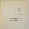 La st&egrave;le d'Arbvgios. Divinit&eacute; &eacute;pnyme de Biot (A. M.).. MENETRIER (Henry).