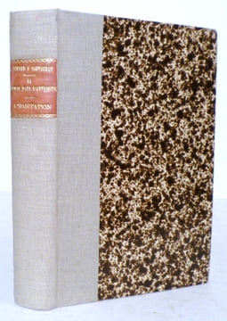 La famille dans l'Antiquité. L'habitation.Nouvelle édition publiée par E. Rouveyre, avec sommaire analytique et index des noms cités.. MENARD  & ...