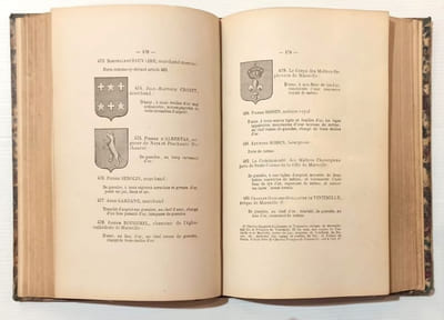 Armorial de la ville de Marseille. Recueil officiel dressé par les ordres de Louis XIV, publié pour la première fois d'après les manuscrits de la bibliothèque impériale.