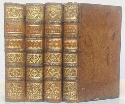 Histoire des Révolutions d'Angleterre, depuis le commencement de la Monarchie. Nouvelle édition, corrigée.. ORLEANS (R.P. Pierre-Joseph d').