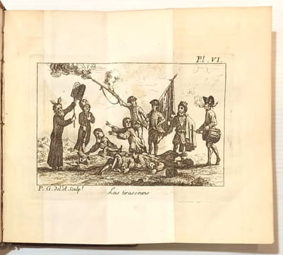EXPLICATION DES CÉRÉMONIES DE LA FÊTE-DIEU D'AIX EN PROVENCE, ornée de figures du Lieutenant de Prince d'Amour, du Roi & Bâtonniers de la Bazoche, de ...
