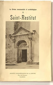L'Église de Saint-Restitut.