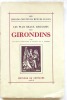 Les plus beaux discours des Girondins avec une notice biographique et critique par F. Crastre.. GIRONDINS discours
