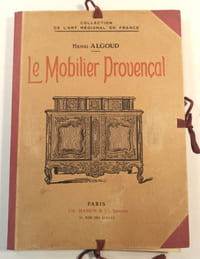 Le mobilier provençal.