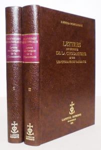 Lettres sur l'origine de la Chouannerie et sur les Chouans du Bas-Maine.