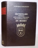 DICTIONNAIRE HISTORIQUE, GENEALOGIQUE ET HERALDIQUE DES ANCIENNES FAMILLES DU BERRY.. PETITJEAN DE MARANSANGE (H.).