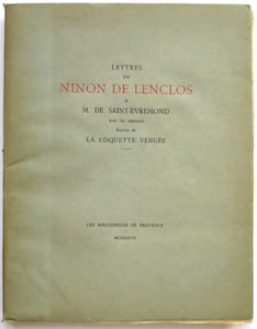Lettres à M. de Saint-Evremond, avec les réponses, suivies de La coquette vengée.