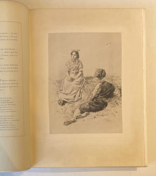 Mireille, poème provençal. Traduction française de l'auteur accompagnée du texte original.illustré par BURNAND. MISTRAL (Frédéric).burnand