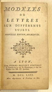 Modèles de lettres sur différents sujets.