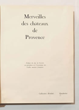 Merveilles des châteaux de Provence.. FREGNAC (Claude).