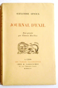Journal d'exil