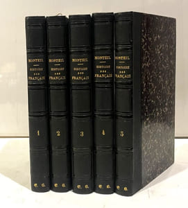 Histoire des Français des divers états ou Histoire de France aux cinq derniers siècles . Troisième édition revue et corrigée avec soins par l'auteur .