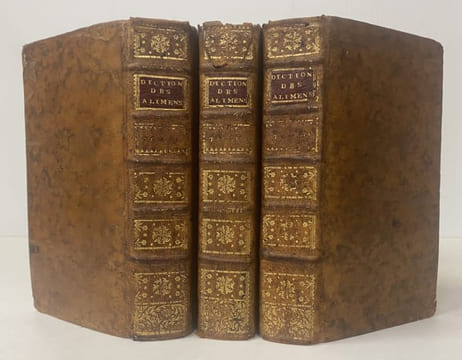 Dictionnaire des Alimens , vins et liqueurs , leurs qualités , leurs effets relativement aux différents ages et aux différents tempéraments ; avec la ...
