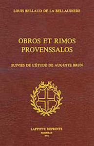 Obros et Rimos provenssalos ; suivies de l'étude de auguste Brun