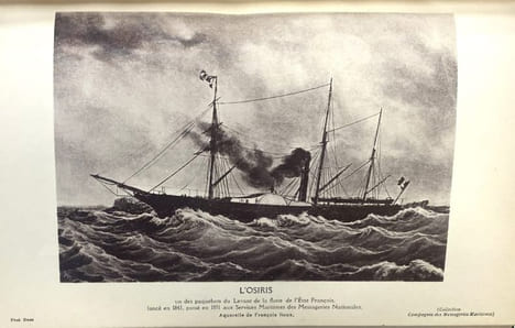 Les origines et l'évolution de la navigation à vapeur à Marseille (1829-1900).. GIRAUD (Hubert).