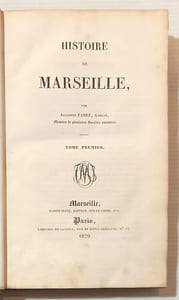 Histoire de Marseille.