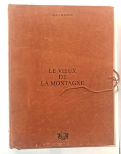 le Vieux de la Montagne. Huit lithographies à double page page d'Antoine Serra.