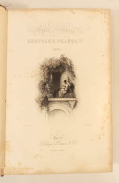 Paris-Londres. Keepsake-français 1839.. KEEPSAKE)