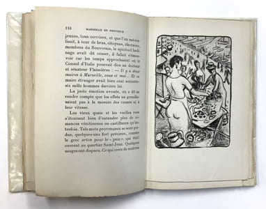 Marseille en Provence. Dessins de A. Chabaud. De la collection "Les tables claudiennes."