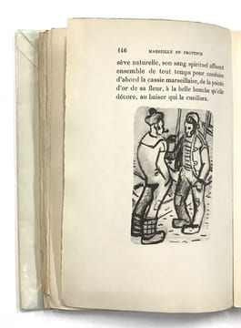 Marseille en Provence. Dessins de A. Chabaud. De la collection "Les tables claudiennes.". MAURRAS (Charles).
