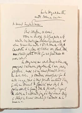 Sur les étangs de Marthe, entre Berre et Caronte. Texte manuscrit sur quatorze lithographies de Robert Le Veneur.. MAURRAS (Charles).