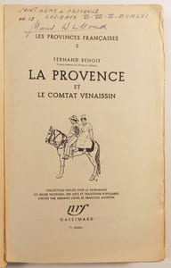 La Provence et le Comtat Venaissin.