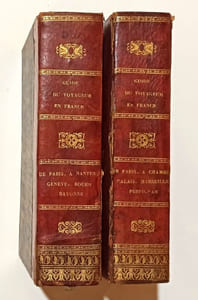 Guide pittoresque du voyageur en France. Publié en 100 livraisons et 130 pour le second volume, contenant chacune  la description complète d'un département; par une société de gens de lettres, de géographes et d'artistes.