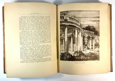En Provence. Crayons et sépias de Maurice de Lambert.